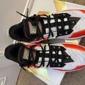 Jordan One Take II Sneakers - White and Gold